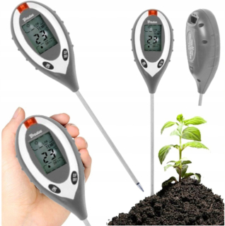 TESTER METER SOIL Acidity Meter, kyslosť pôdy, vlhkosť, teplota